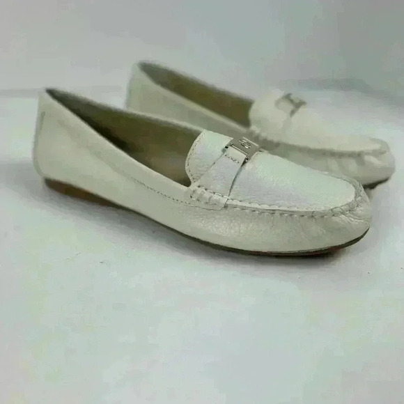 GIANI BERNINI Dailyn Memory Foam Loafers- White Leather- Size 8.5 - Picture 10 of 17